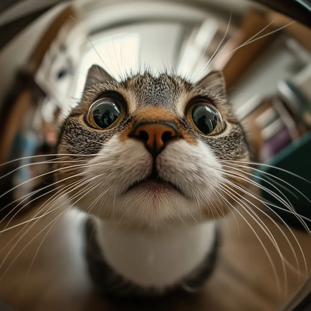 cat panicked over no kibble food