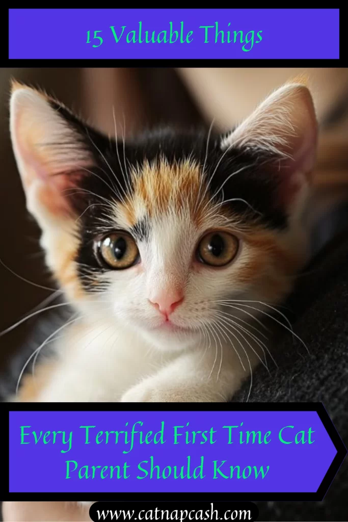 15 valuable things every terrified first time cat parent should know with cute kitten