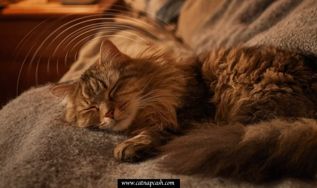 Cat purr frequency therapist