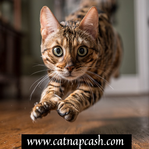 bengal-cat-pouncing