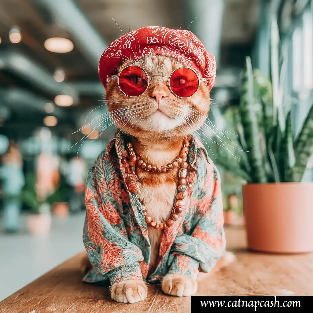 cat side hustle social media influencer