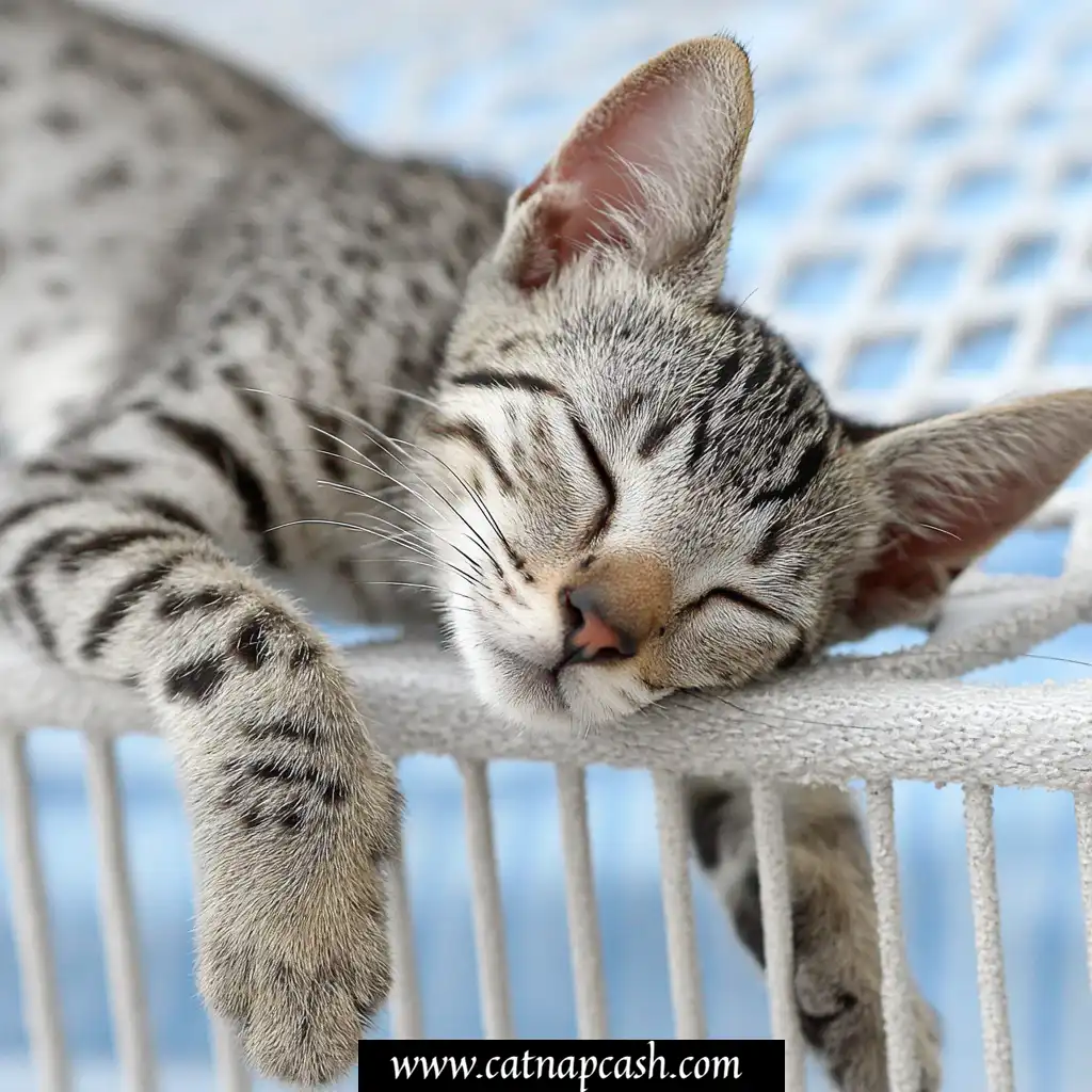 professional cat napper sleeping